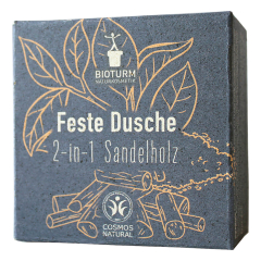 BIOTURM - Feste Dusche 2-in-1 Sandelholz - 100 g