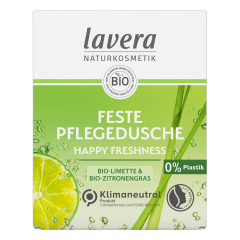 lavera - Feste Pflegedusche Happy Freshness - 50 g