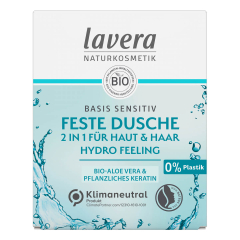 lavera - basis sensitiv Feste Dusche 2in1 Hydro Feeling -...