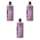 Urtekram - Soothing Lavender Maximum Shine Shampoo - 500 ml - 3er Pack