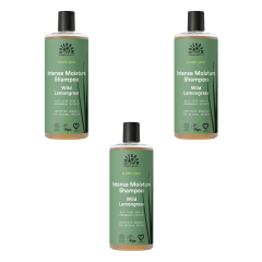 Urtekram - Wild Lemongrass Shampoo - 500 ml - 3er Pack