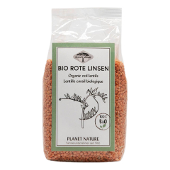 Planet Nature - Linsen rot - 500 g