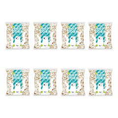 Fredos - Popcorn salzig bio - 50 g - 8er Pack