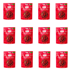 Organica - gefriergetrocknete Erdbeeren bio - 50 g - 12er...