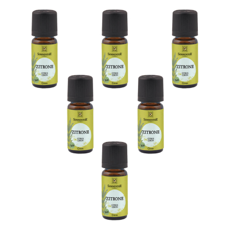 Sonnentor - Zitrone ätherisches Öl - 10 ml - 6er Pack