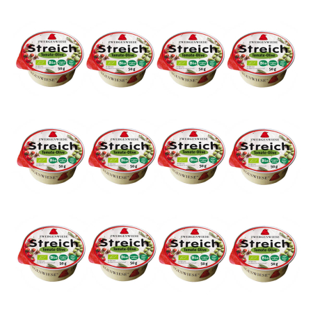 Zwergenwiese - Kleiner Streich Tomate-Olive - 50 g - 12er Pack