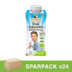 Dr. Goerg - Premium Trinkkokosmilch bio - 200 ml - 24er Pack