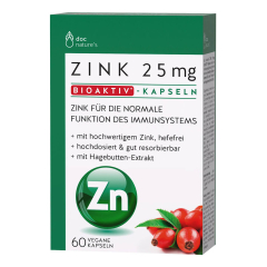 doc phytolabor - doc natures Zink 25 mg Bioaktiv Kapseln...