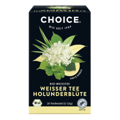 Yogi Tea - CHOICE Weißer Tee Holunderblüte bio - 20 g