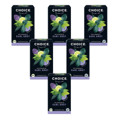 Yogi Tea - CHOICE Earl Grey bio - 20 g - 6er Pack