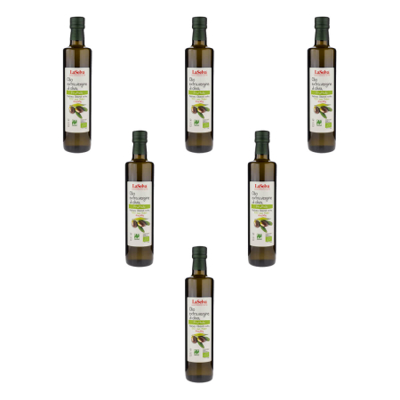 LaSelva - Natives Olivenöl extra 100% aus Italien fruchtig - 500 ml - 6er Pack