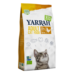 Yarrah - Trockenfutter mit Huhn für Katzen bio - 6 kg