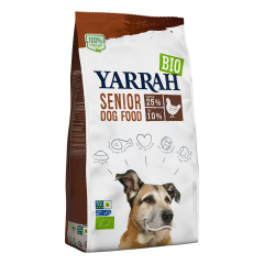 Yarrah - Trockenfutter mit Huhn für Senior Hunde bio...