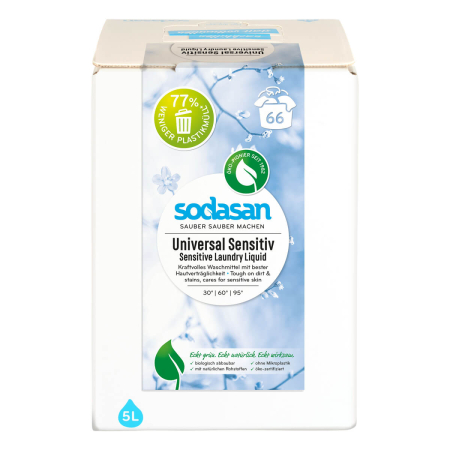 Sodasan - Universal Waschmittel sensitiv - 5 l