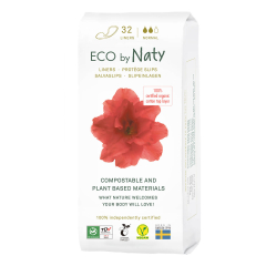 Eco by Naty - Slipeinlagen Normal 32 Stück - 1 Pack