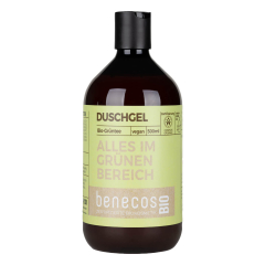 benecos - Duschgel Grüntee bio - 500 ml