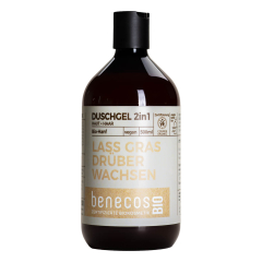 benecos - Duschgel 2in1 Hanf Haut & Haar bio - 500 ml