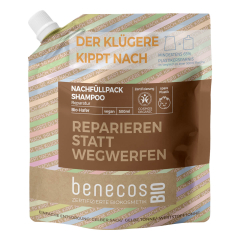 benecos - Shampoo Reparatur BIO-Hafer Nachfüllbeutel...