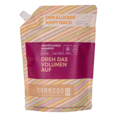 benecos - Shampoo Volumen BIO-Traube Nachfüllbeutel...
