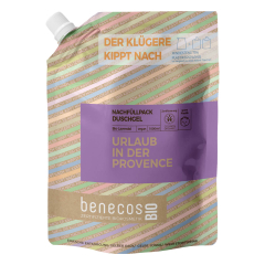 benecos - Duschgel BIO-Lavendel Nachfüllbeutel - 1 l