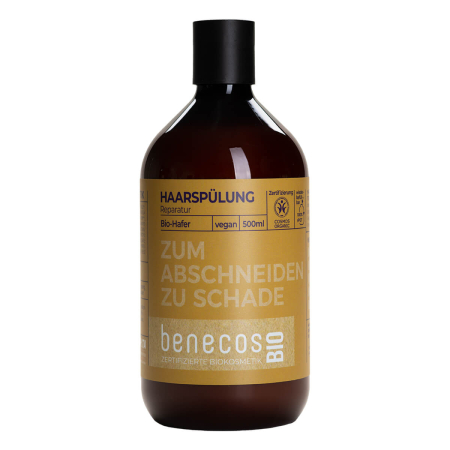 benecos - Haarspülung Reparatur Hafer bio - 500 ml