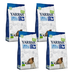 Yarrah - Trockenfutter mit Huhn für kleine Hunde-Rassen...