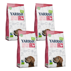 Yarrah - Trockenfutter sensitive mit Huhn & Reis für...