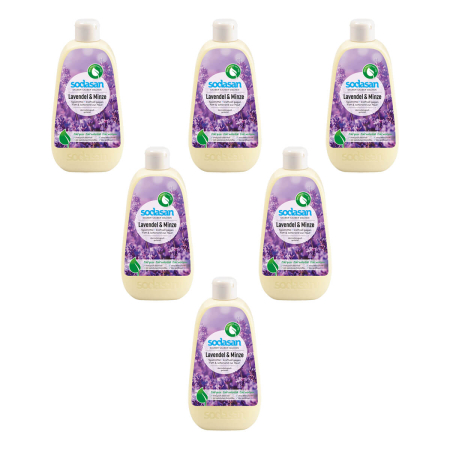 Sodasan - Spülmittel Lavendel & Minze - 500 ml - 6er Pack