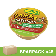 Rapunzel - Samba Haselnuss - 20 g - 48er Pack