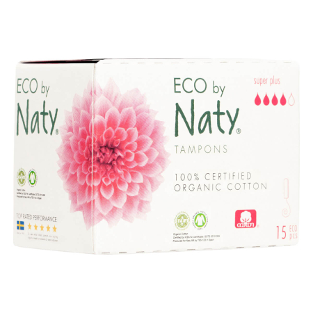 Eco by Naty - Tampons Regular - 18 Stück