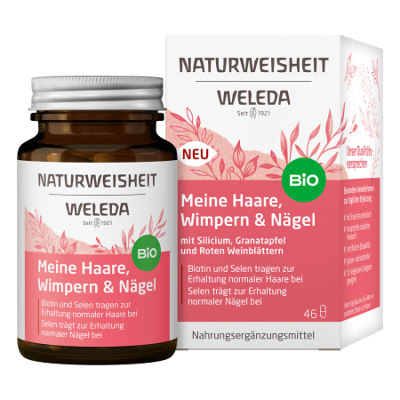 Weleda - Naturweisheit Meine Haare, Wimpern & Nägel - 46 Kapseln