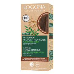 Logona - Pflanzen-Haarfarbe Pulver Schokobraun - 100 g