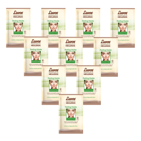 Luvos - Creme-Maske Peeling - 15 ml - 10er Pack