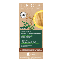 Logona - Pflanzen Haarfarbe Pulver Goldblond - 100 g