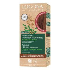 Logona - Pflanzen Haarfarbe Pulver Kastanienbraun - 100 g