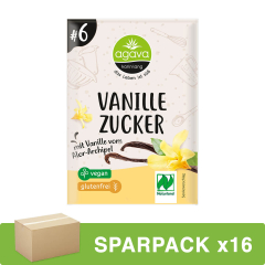 Agava - Vanillezucker - 30 g - 16er Pack