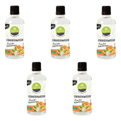 Agava - Orangenwasser Neroliwasser - 100 ml - 5er Pack
