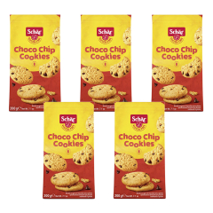 Schär - Choco Chip Cookies - 200 g - 5er Pack 